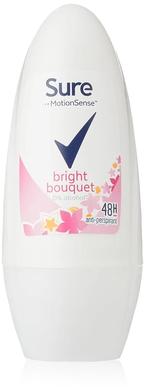 Женский дезодорант-антиперспирант-ролик «Bright Bouquet» 6 x 50 мл от Sure Sure