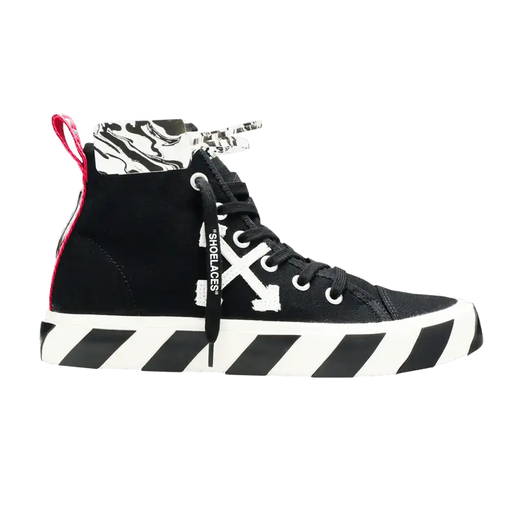 

Кроссовки Off-White Off-White Vulc Sneaker Mid 'Black White', черный