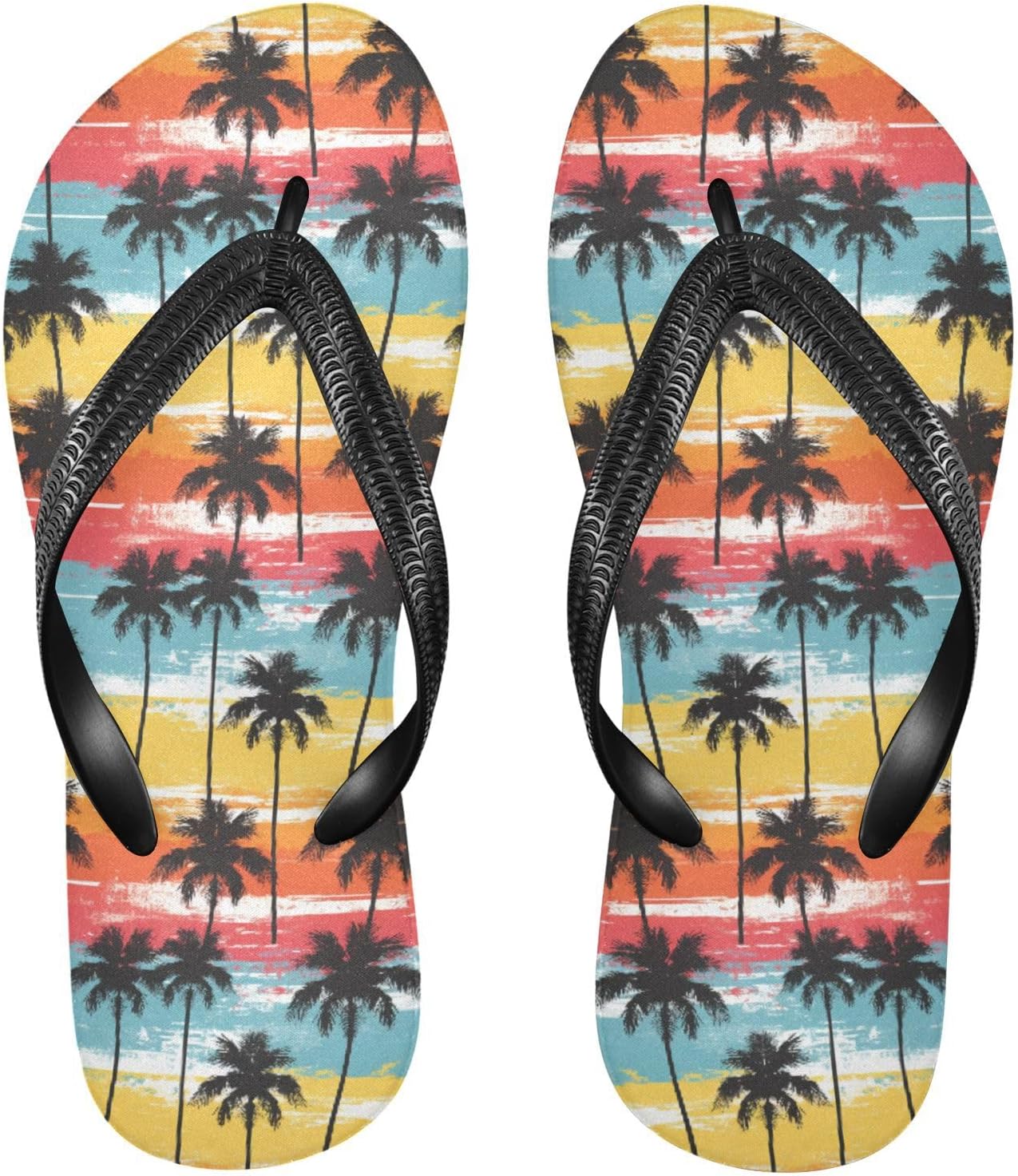 

Сланцы для женщин и мужчин с тропическими листьями, женские шлепанцы, мужские сандалии, шлепанцы для душа, летние нескользящие сланцы для плавания, пляжа и ванной Mnsruu, Coconut I 1650