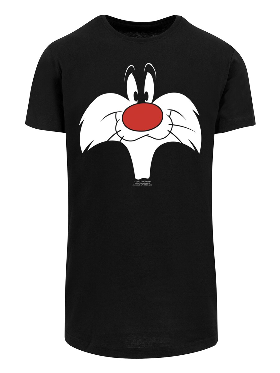 

Рубашка F4NT4STIC Looney Tunes Sylvester Big Face, черный