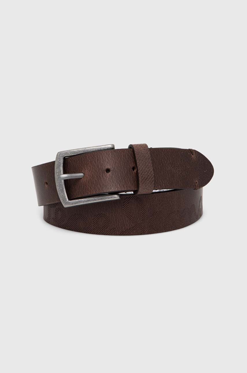 

Кожаный ремень Pepe Jeans PALMER BELT, коричневый