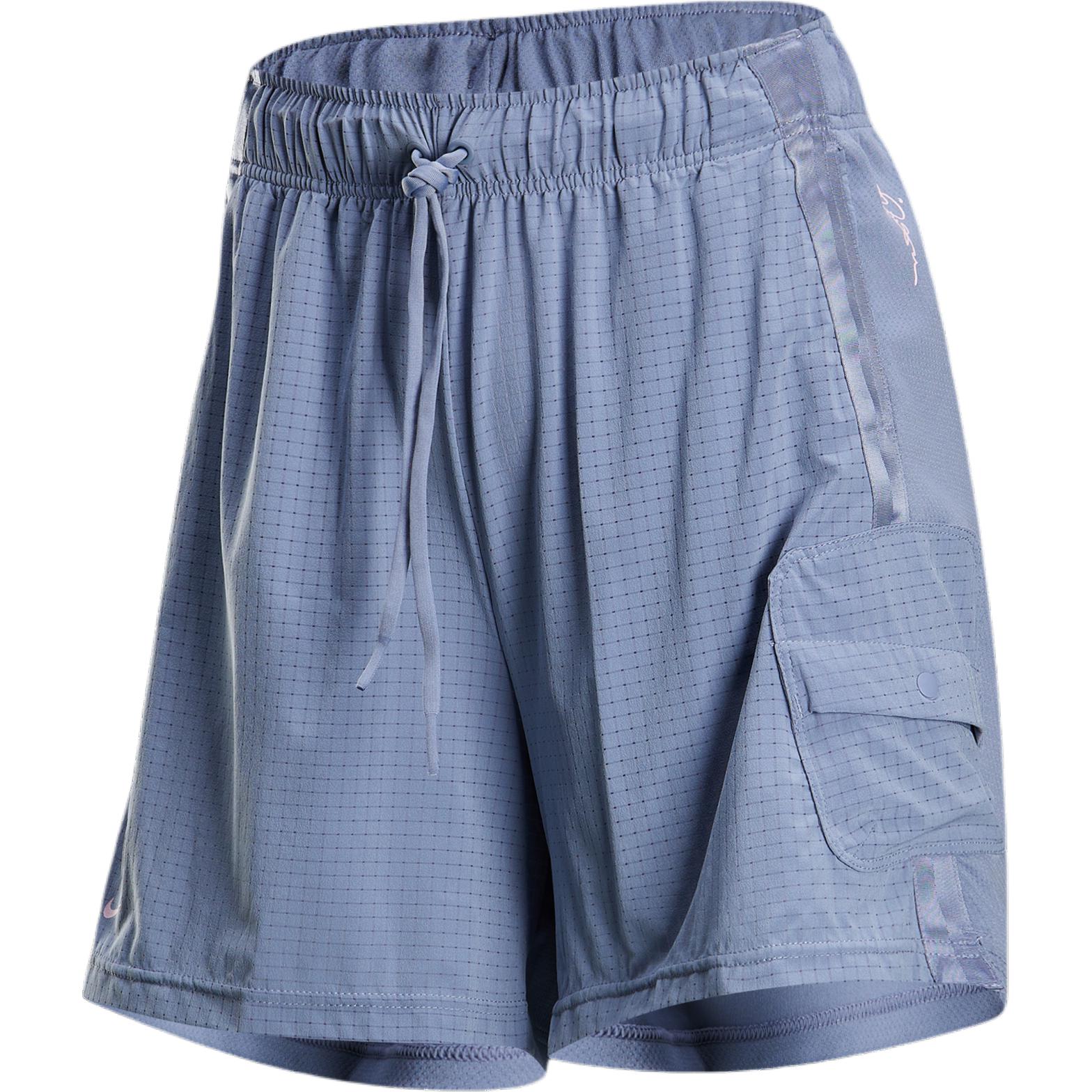 

Женские баскетбольные шорты Slate Gray Nike, серый