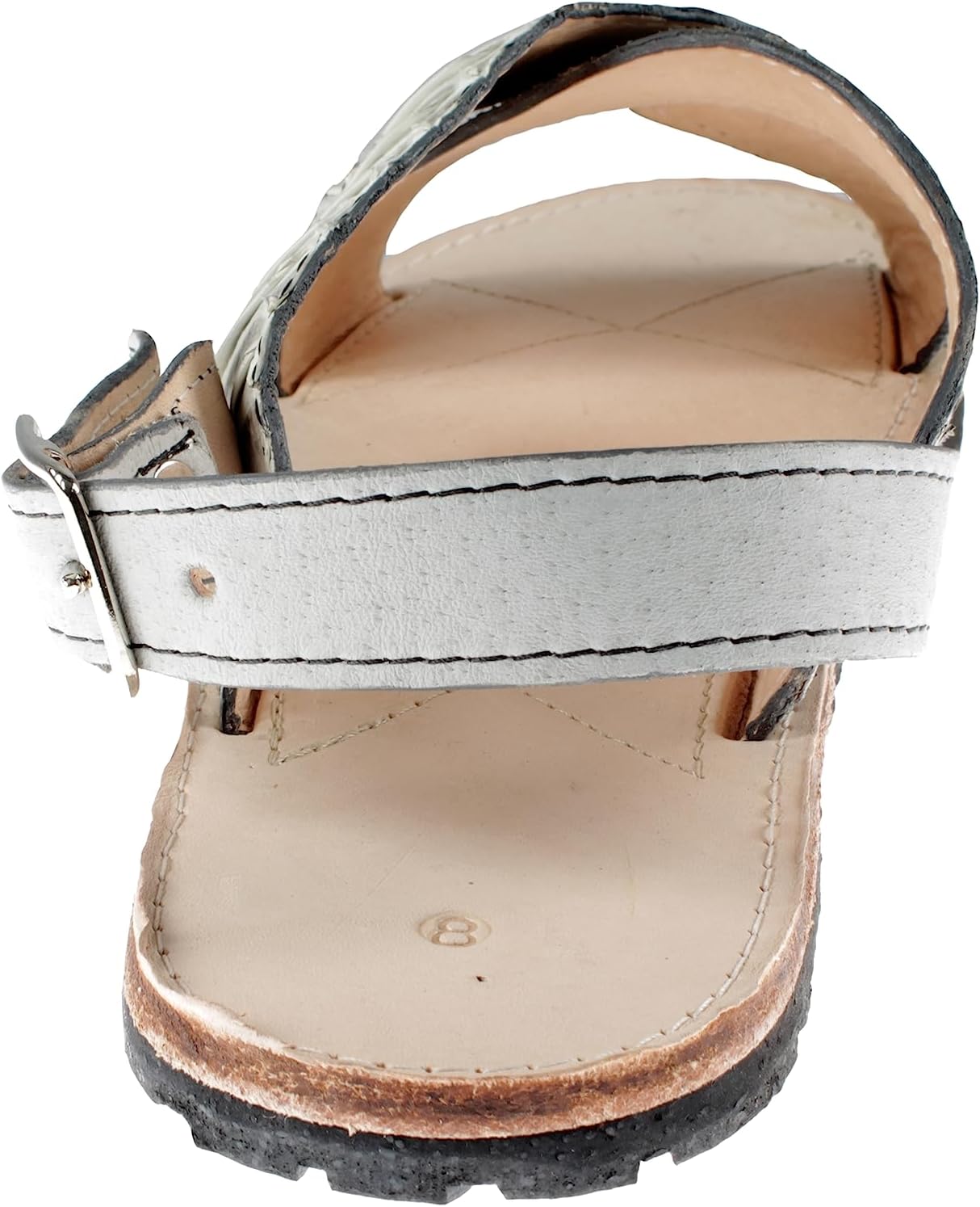 Мужские экзотические сандалии из натуральной кожи питона Huaraches Piel Piton Generic, Natural — фото 3