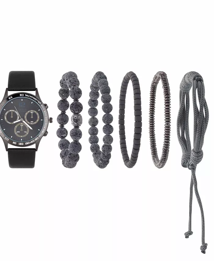 

Мужские кварцевые часы с серым полиуретановым ремешком, 43 мм American Exchange