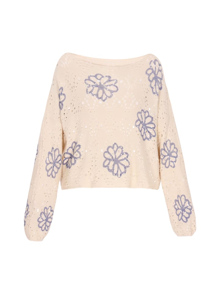 

Пуловер Swirly Sweater, бежевый