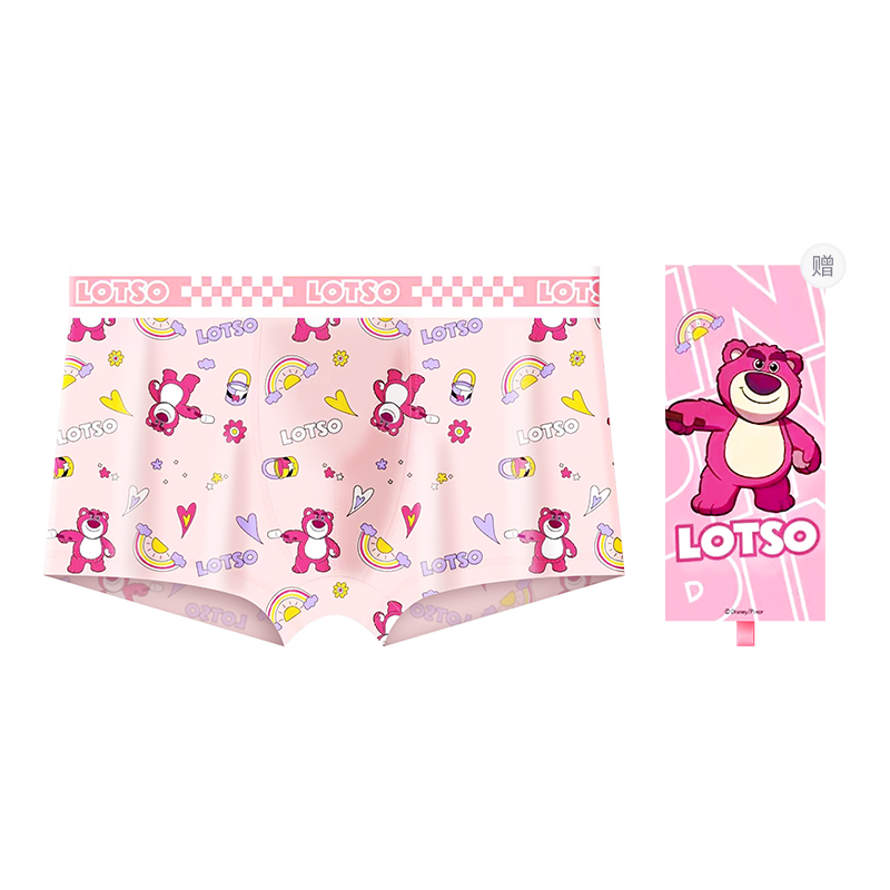 

Мужские трусы-боксеры Disney, Dsn008-2# Strawberry Bear Lotso Single Gift Box Set
