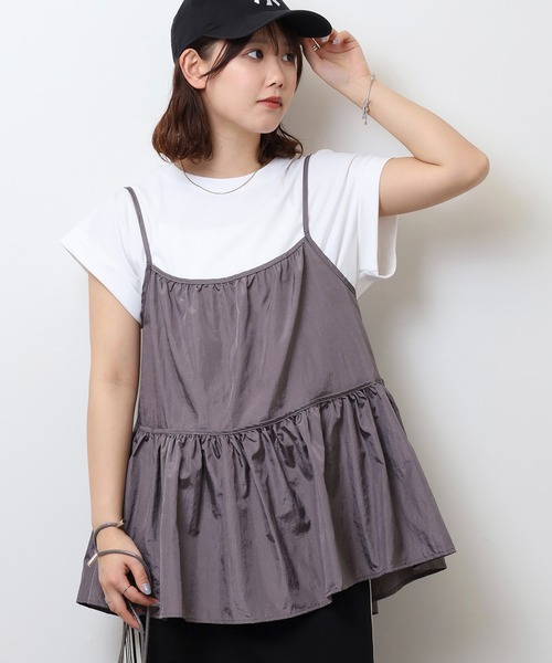 

Футболка, крой оверсайз, бренд Eglantine, цвет серый