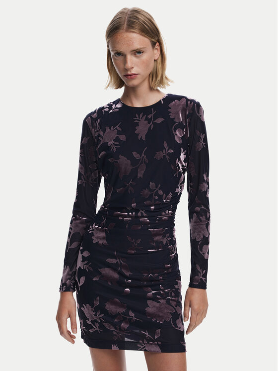 

Коктейльное платье slim fit Medora 25WWVK27 Desigual, черный