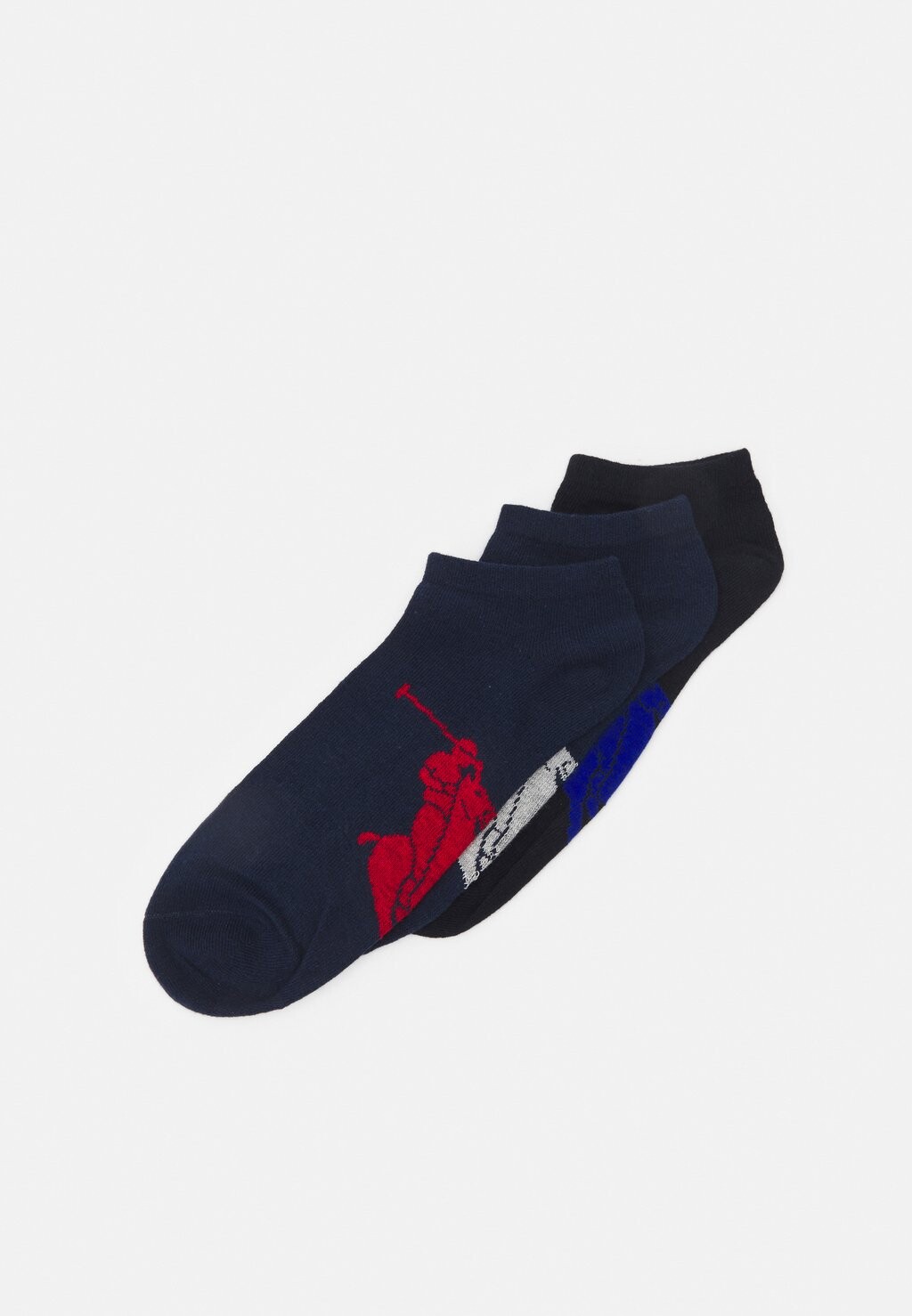

Носки НАБОР BIG SOLE 3 Polo Ralph Lauren, темно-синий мульти