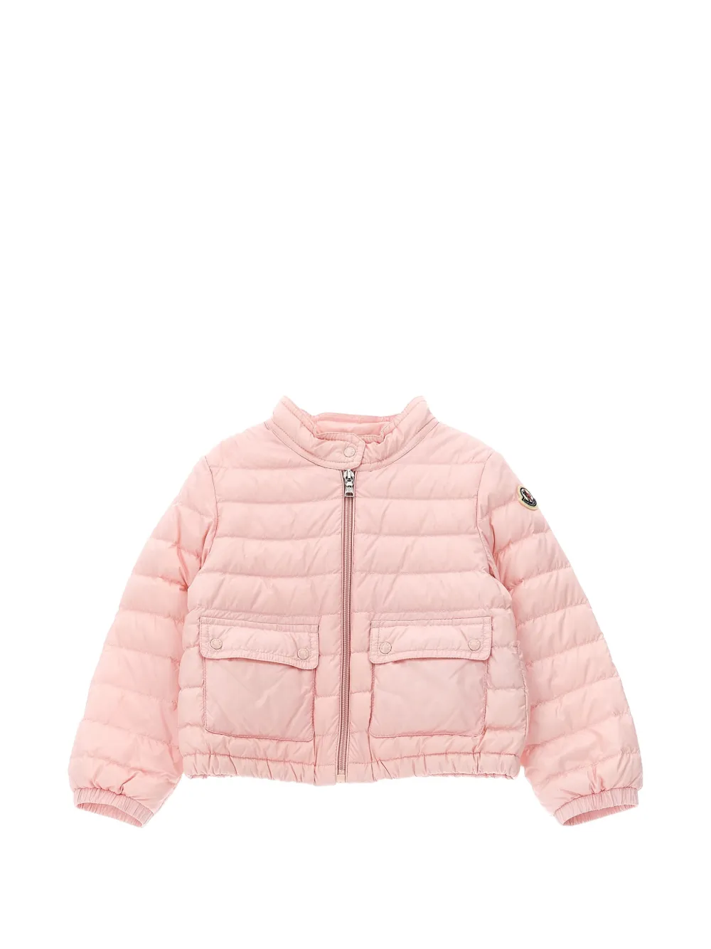 

Стеганая куртка Lans с карманами Moncler Enfant, розовый