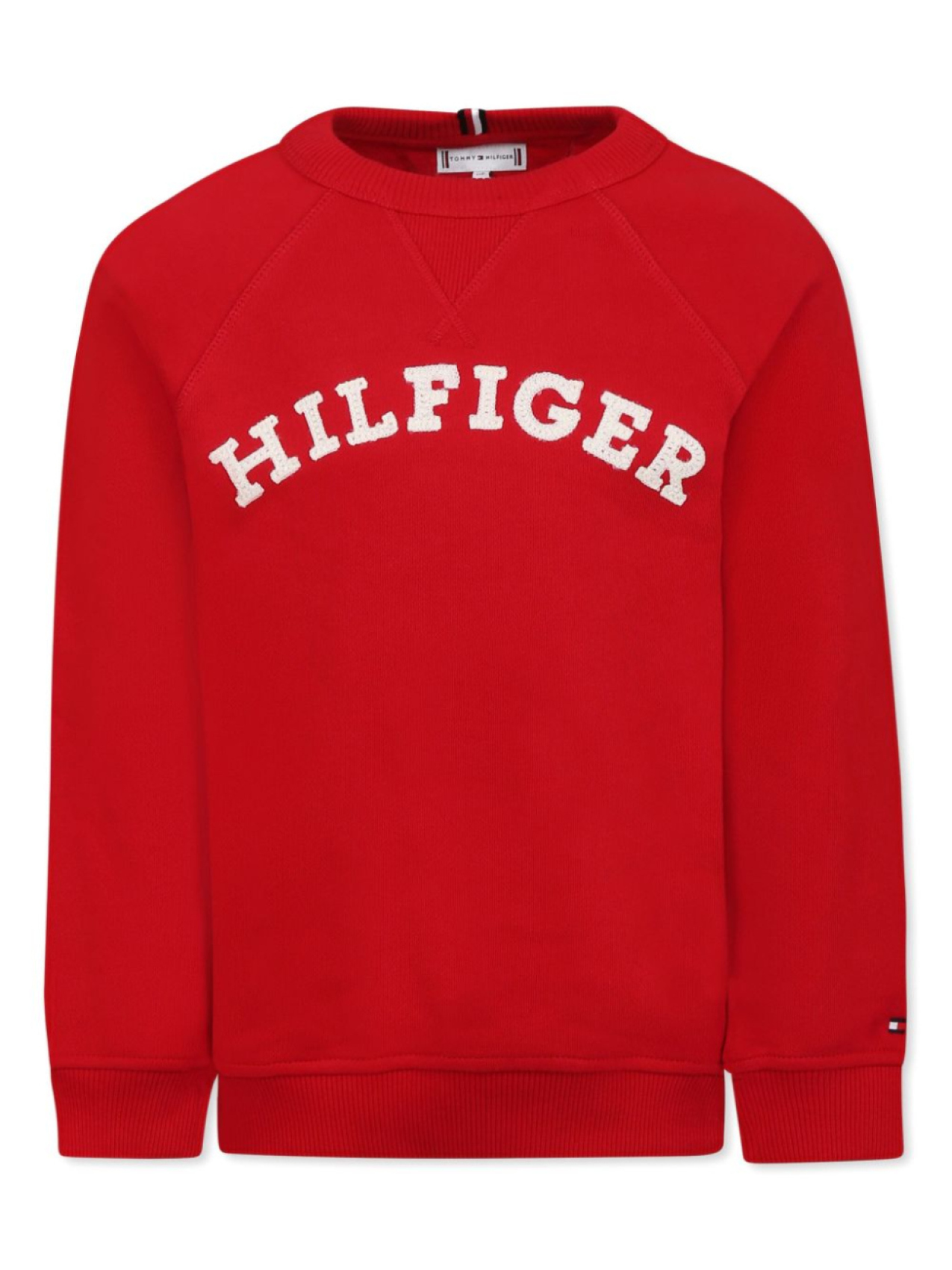 

Толстовка Tommy Hilfiger Junior с вышитым логотипом, красный