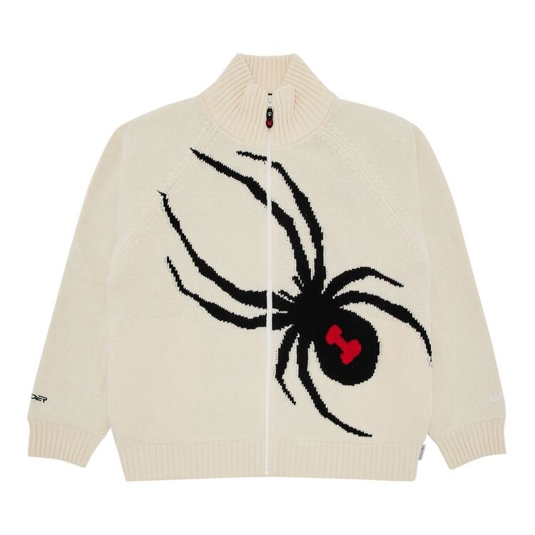 

Свитер Supreme x Spyder WINDSTOPPER Zip Up Sweater Stone, кремовый