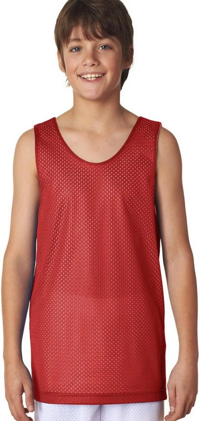 Спортивная майка A4, Scarlet/White