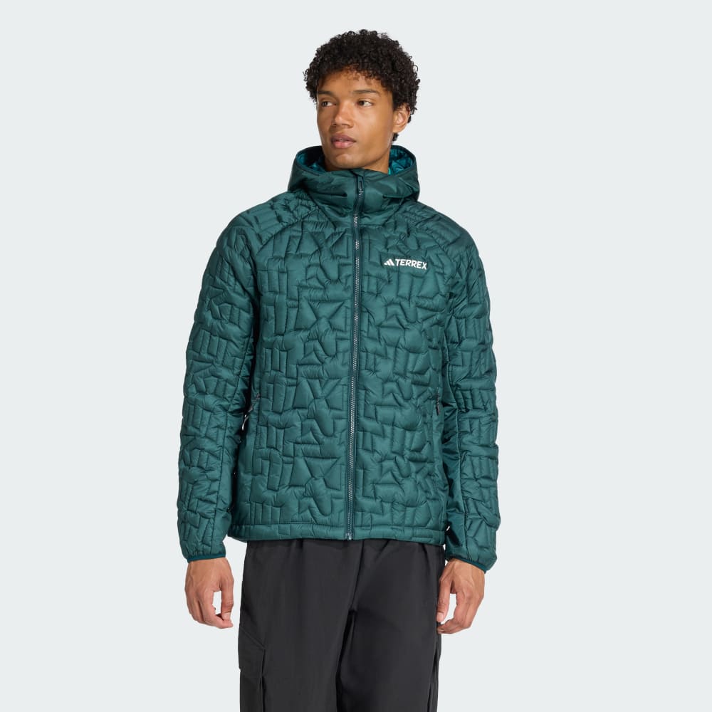 

Куртка Adidas Terrex Xperior PrimaLoft Loose Fill Insulated Hooded Jacket, цвет Aurora Ivy