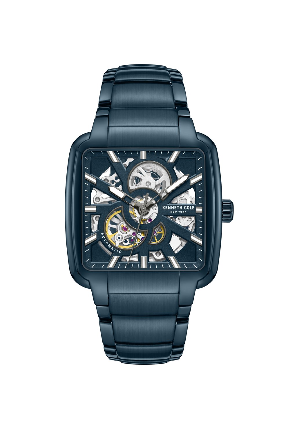 

Часы AUTOMATIC SQUARE Kenneth Cole, синий