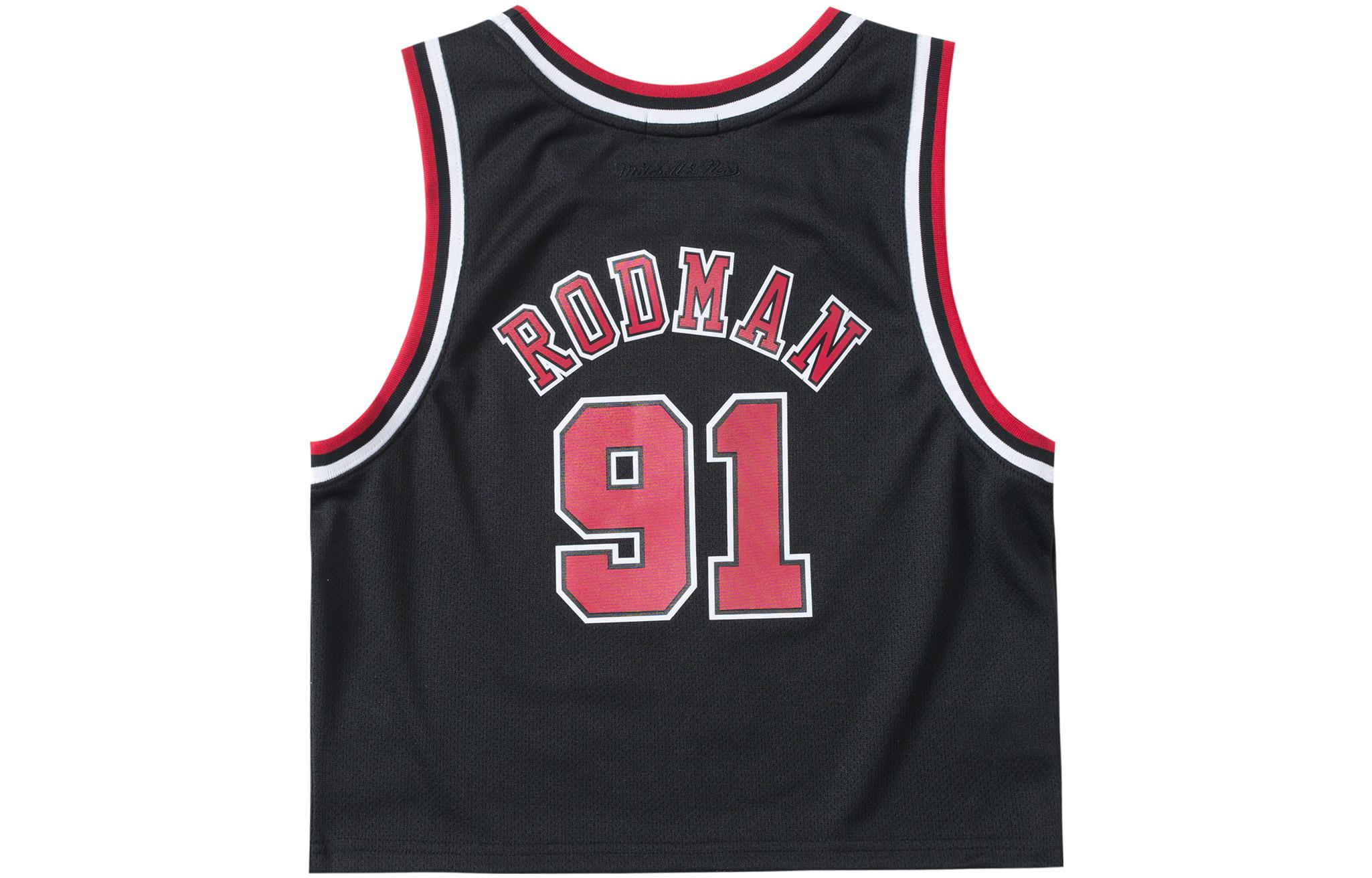 

Mitchell Ness Майка женская черная