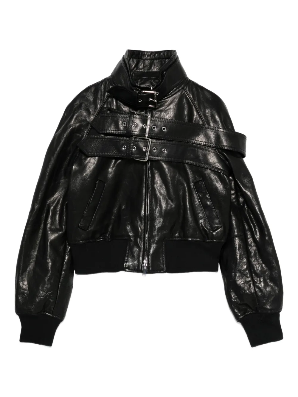 

Рубашка с длинными рукавами и принтом Alexander McQueen, черный