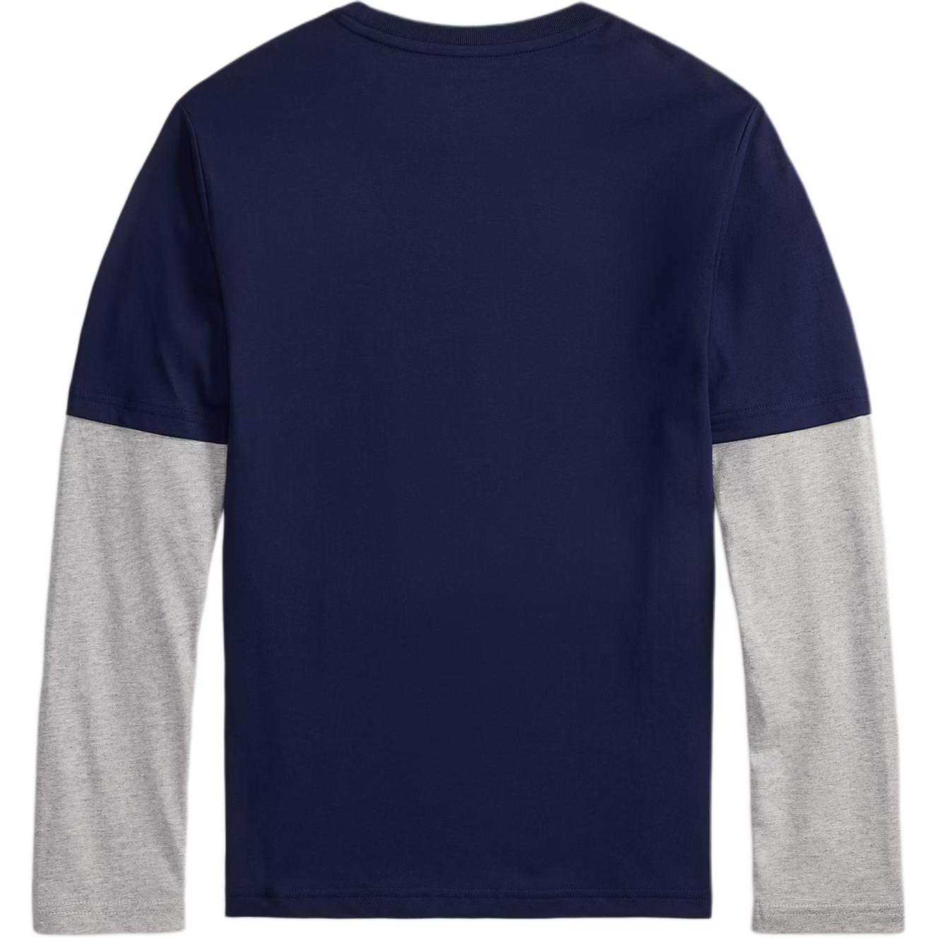 Футболка Kids' Polo Ralph Lauren, marine синий — фото 3