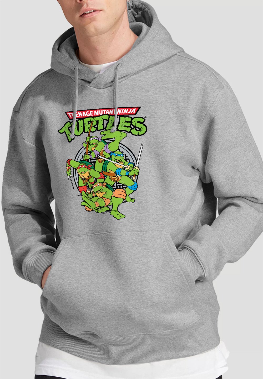 

Толстовка TEENAGE MUTANT NINJA TURTLES GROUP Cotton Soul, серый