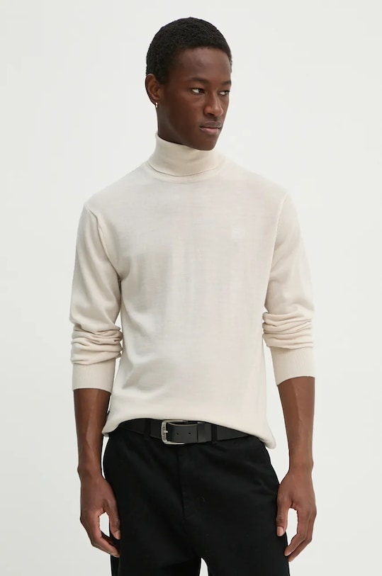 

Шерстяной свитер G-Star, бежевый