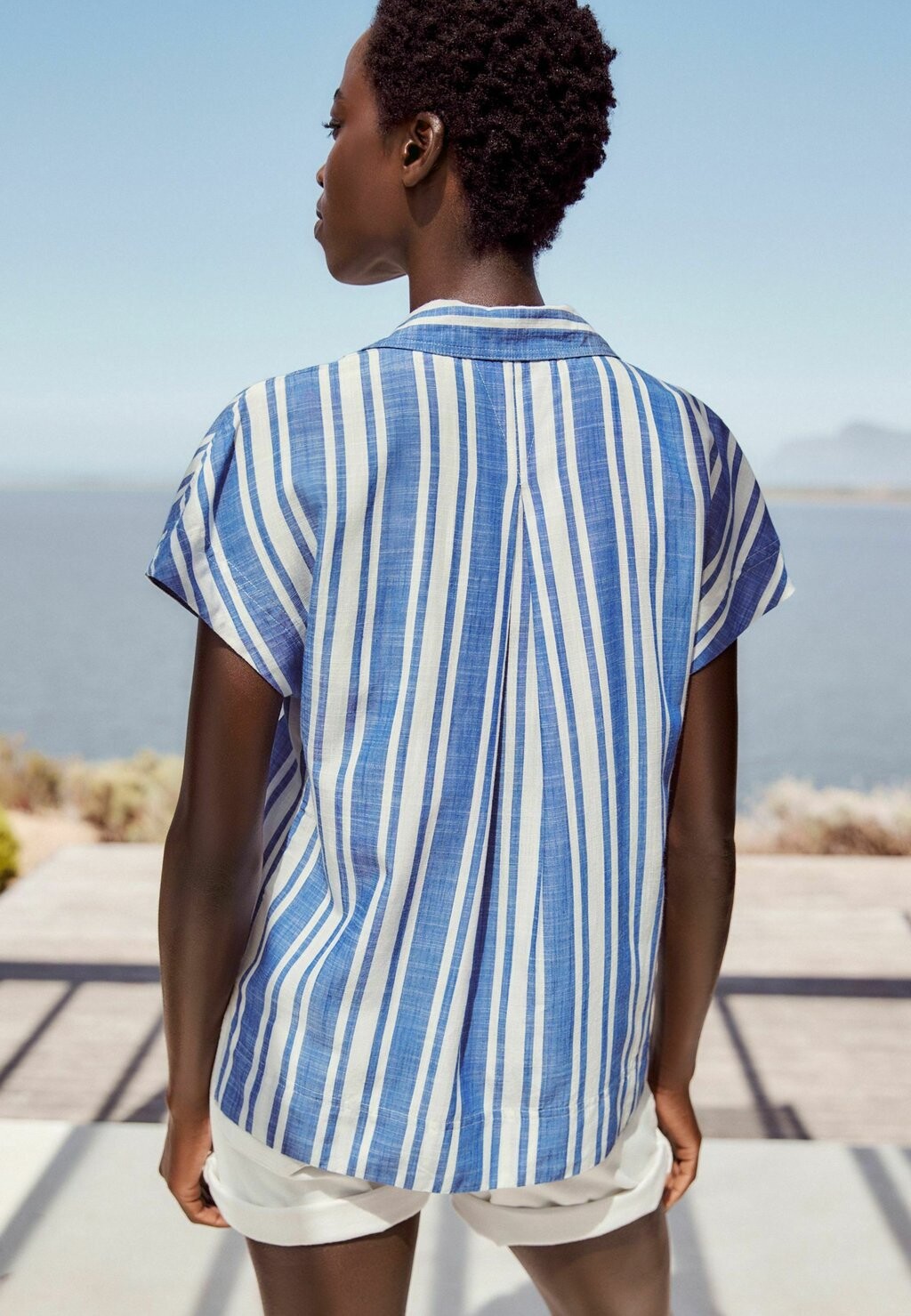 

Рубашка SHORT SLEEVE, REGULAR FIT Next, синий