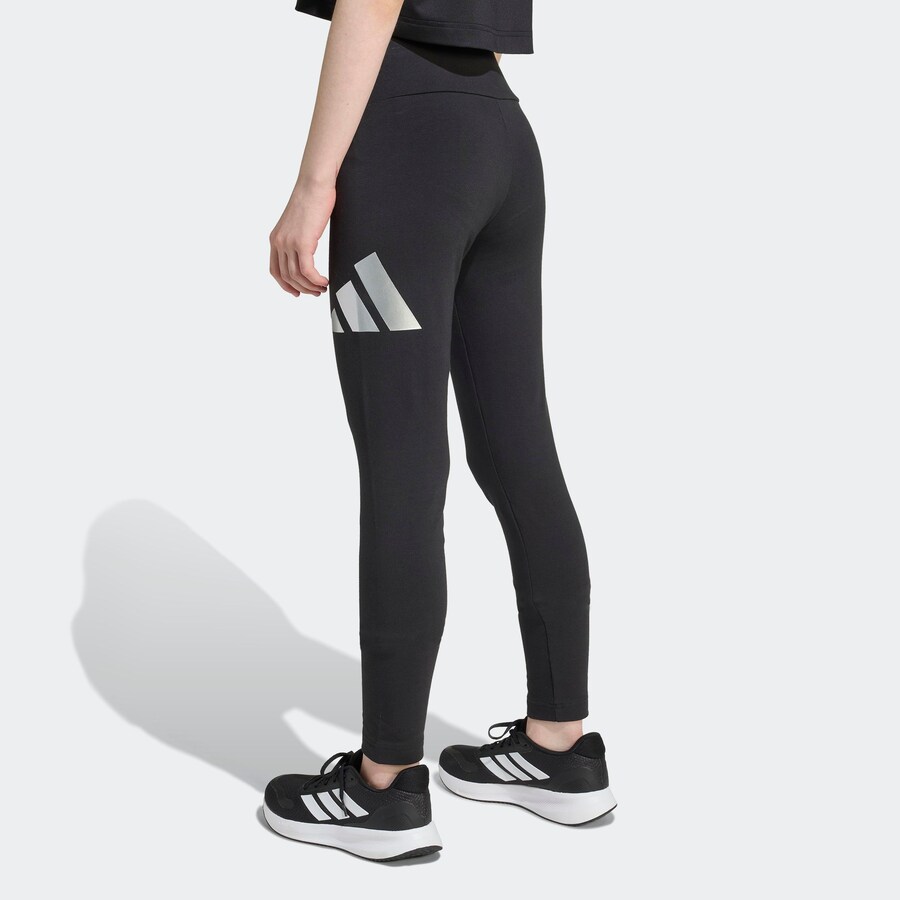 Узкие спортивные брюки ADIDAS SPORTSWEAR, черный — фото 4