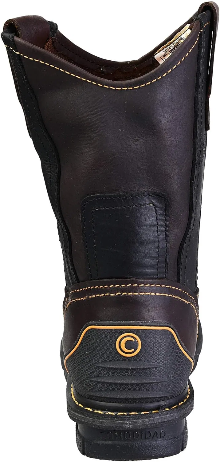 Мужские рабочие ботинки CEBU Farmer Work Boots - высота 10 дюймов, Brown — фото 3