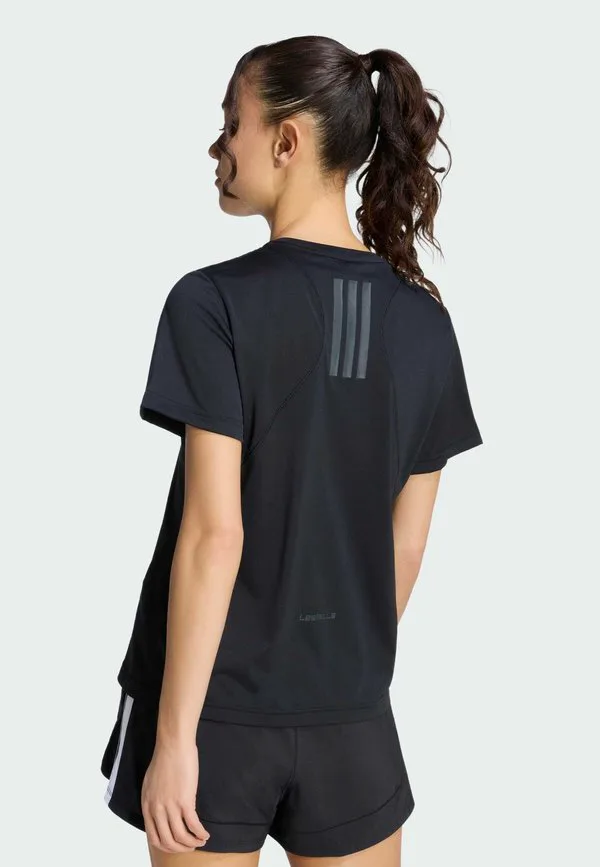 Футболка с графическим принтом les mills Adidas Performance, Black Grey Six — фото 2