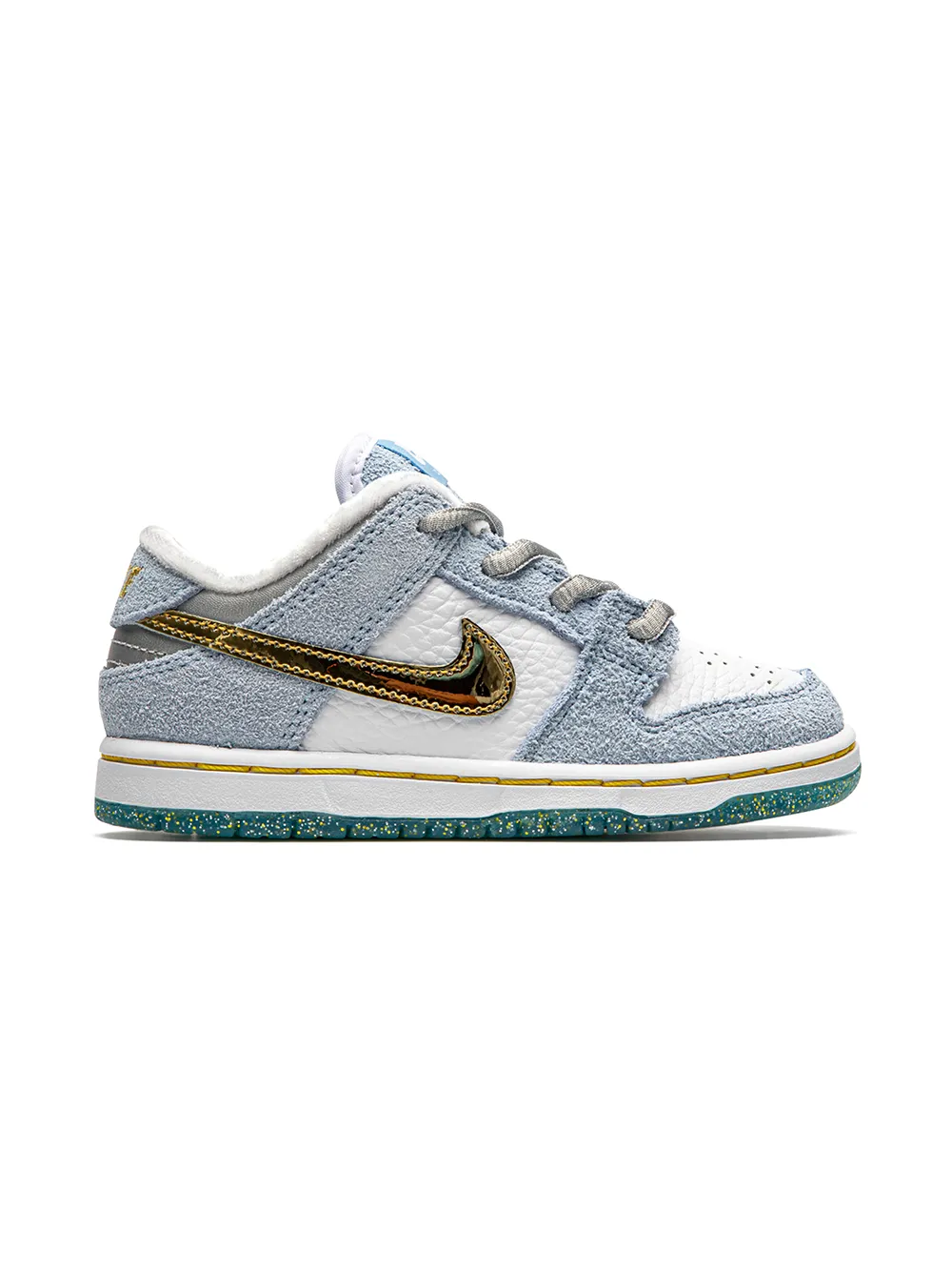 Кроссовки SB Dunk Low Pro QS 'Sean Cliver - Holiday Special' Nike Kids, серый — фото 2