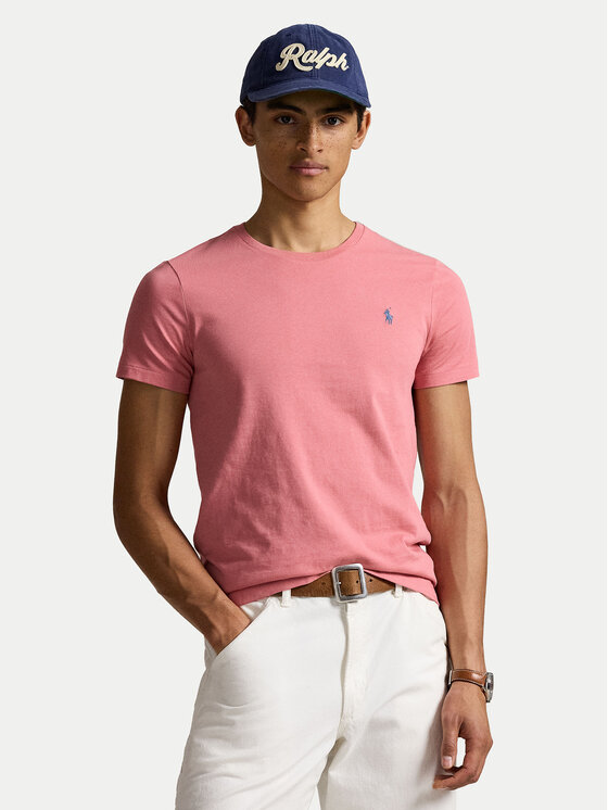 

Футболка облегающего кроя на заказ 710671438433 Polo Ralph Lauren, розовый