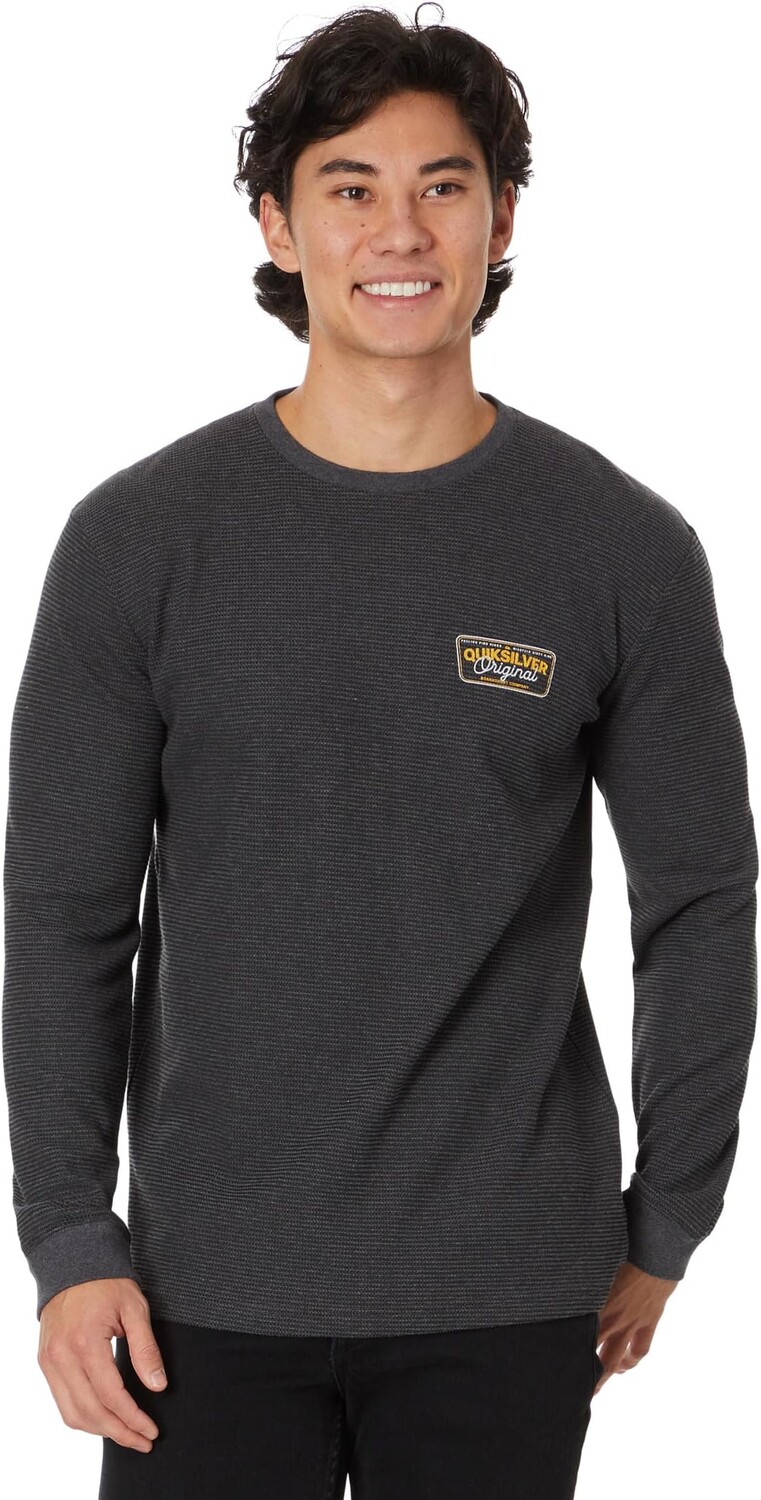 

Лонгслив Quiksilver Adrenaline Spike Long Sleeve Thermal, цвет Charcoal Heather