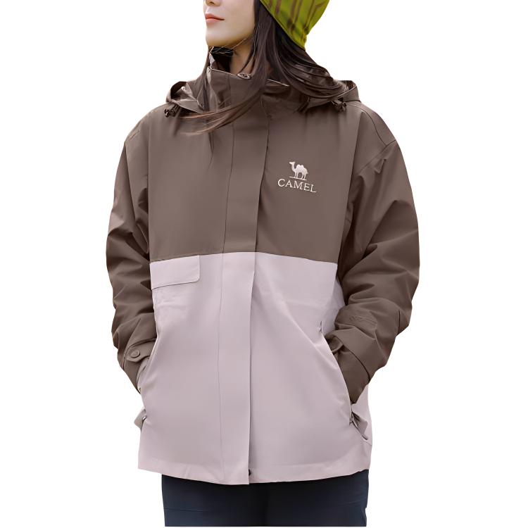 

CAMEL Ветровка женская Windproof, Thermal и Rainproof цвета Olive Brown/Oak Gray