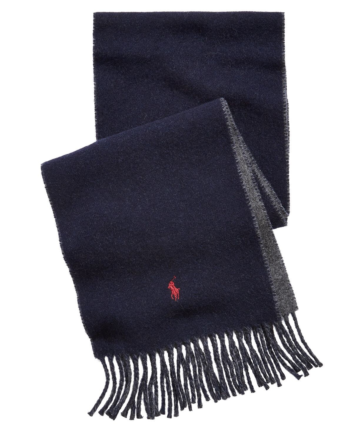 

Мужской классический двусторонний шарф 2-в-1 Polo Ralph Lauren