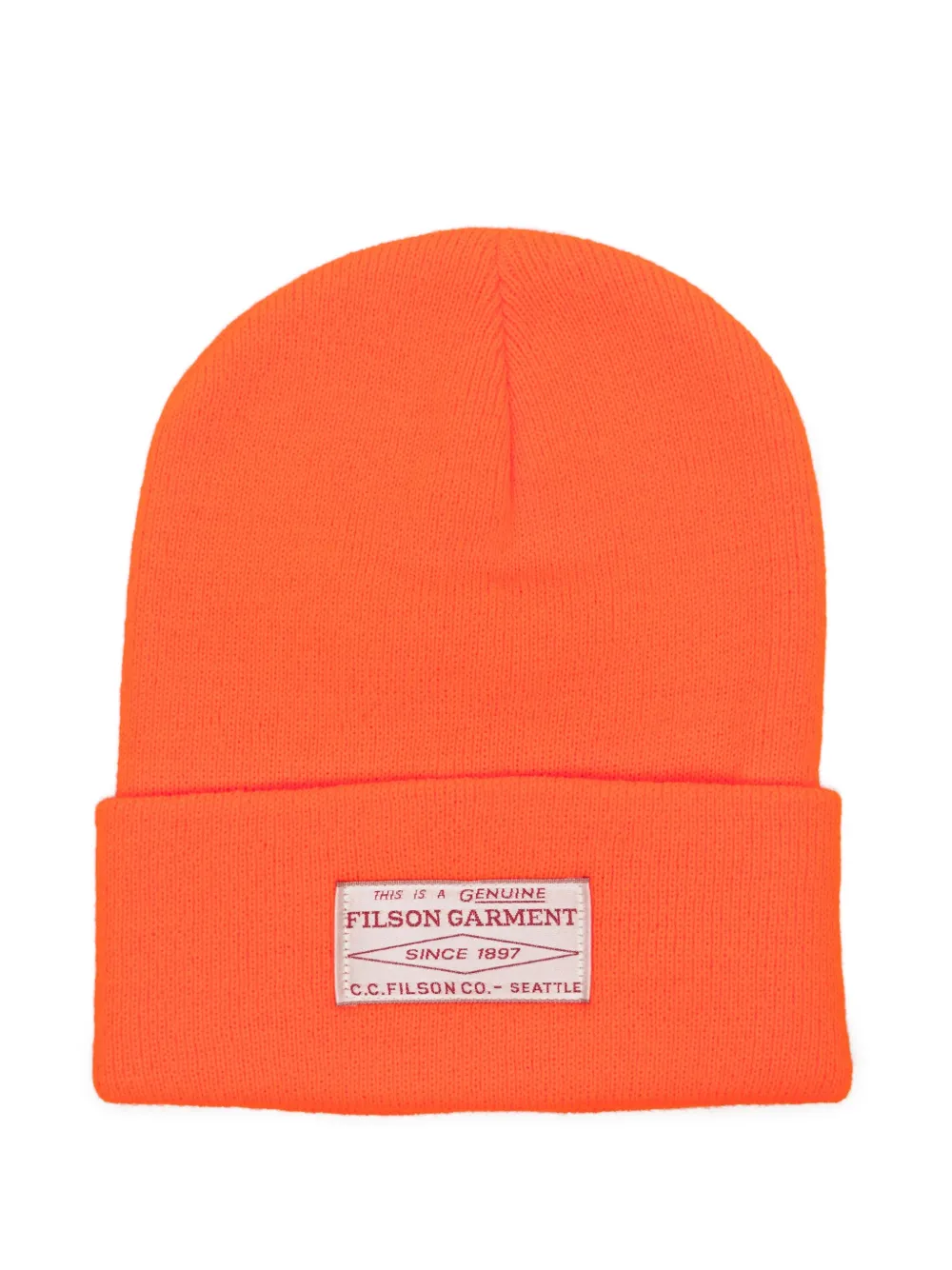 

Шерстяная шапка с нашивкой-логотипом Filson, оранжевый