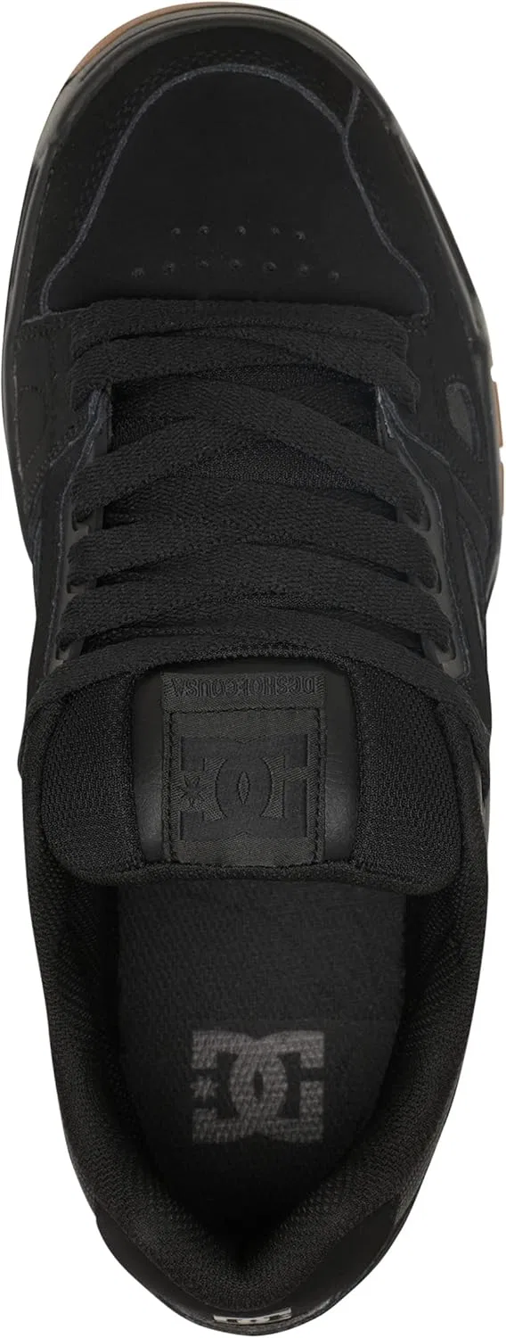 Кроссовки мужские DC Shoes Stag Low Top, Black/Gum — фото 3