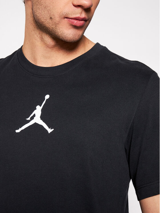 Футболка standard fit Jordan Jumpman CW5190 Nike, черный — фото 3