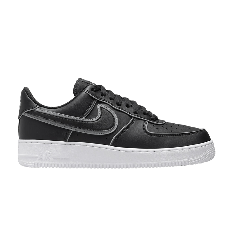 

Кроссовки Nike Air Force 1 '07 LV8 'Black White Reflective', черный