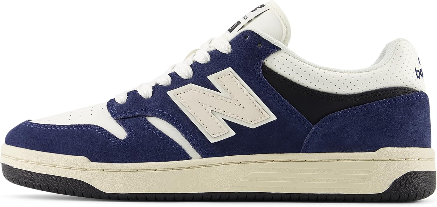 Мужские кроссовки New Balance 480 V1 Premium, Nb Navy/Sea Salt — фото 2