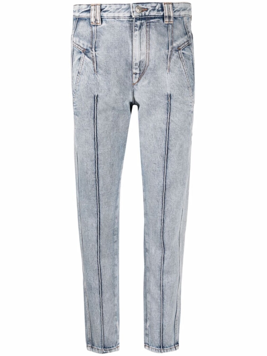 

Джинсы с эффектом потертости MARANT ÉTOILE, синий