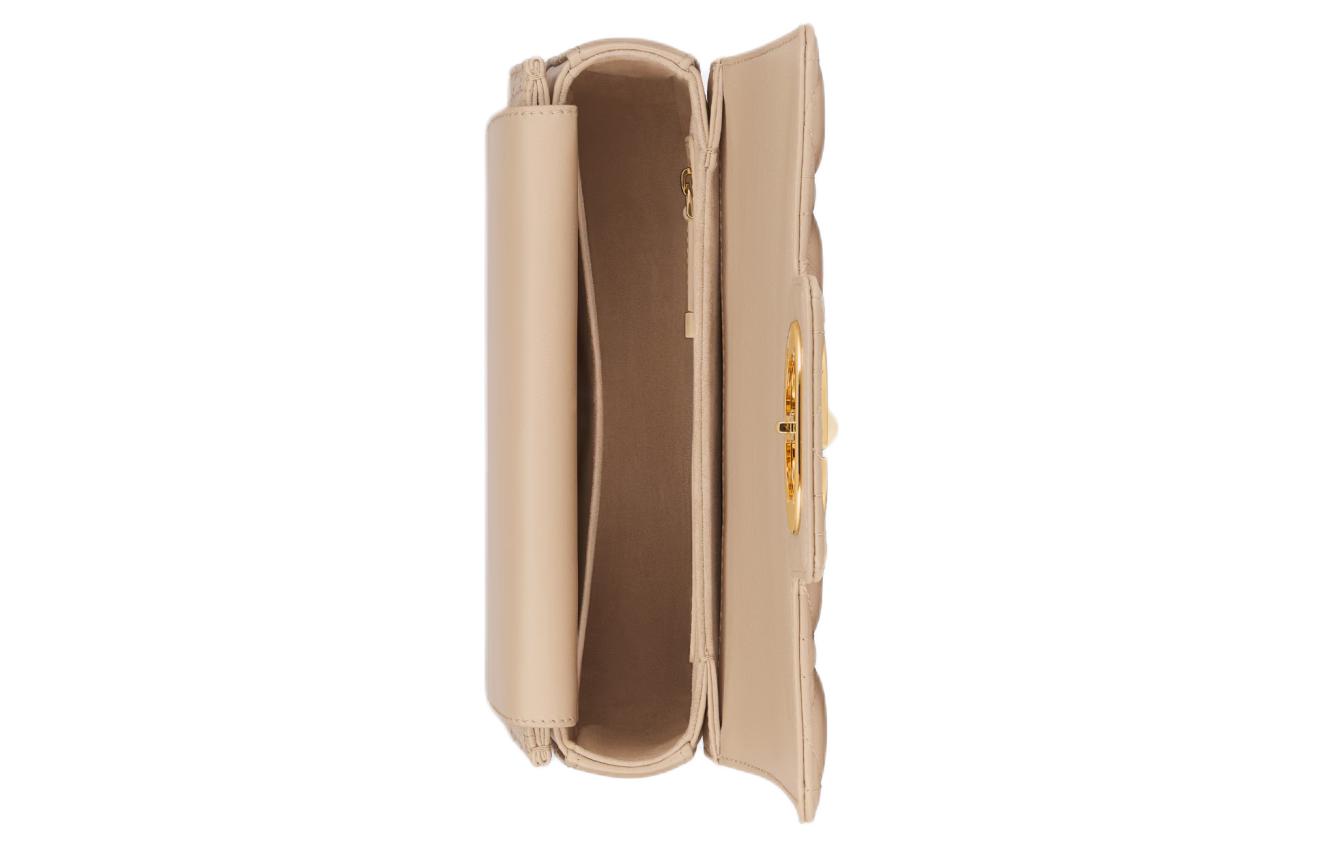 Сумка через плечо из коровьей кожи, маленькая, женская, rouge beige DIOR — фото 4