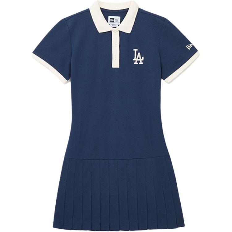 

Женское платье с коротким рукавом New Era, синий