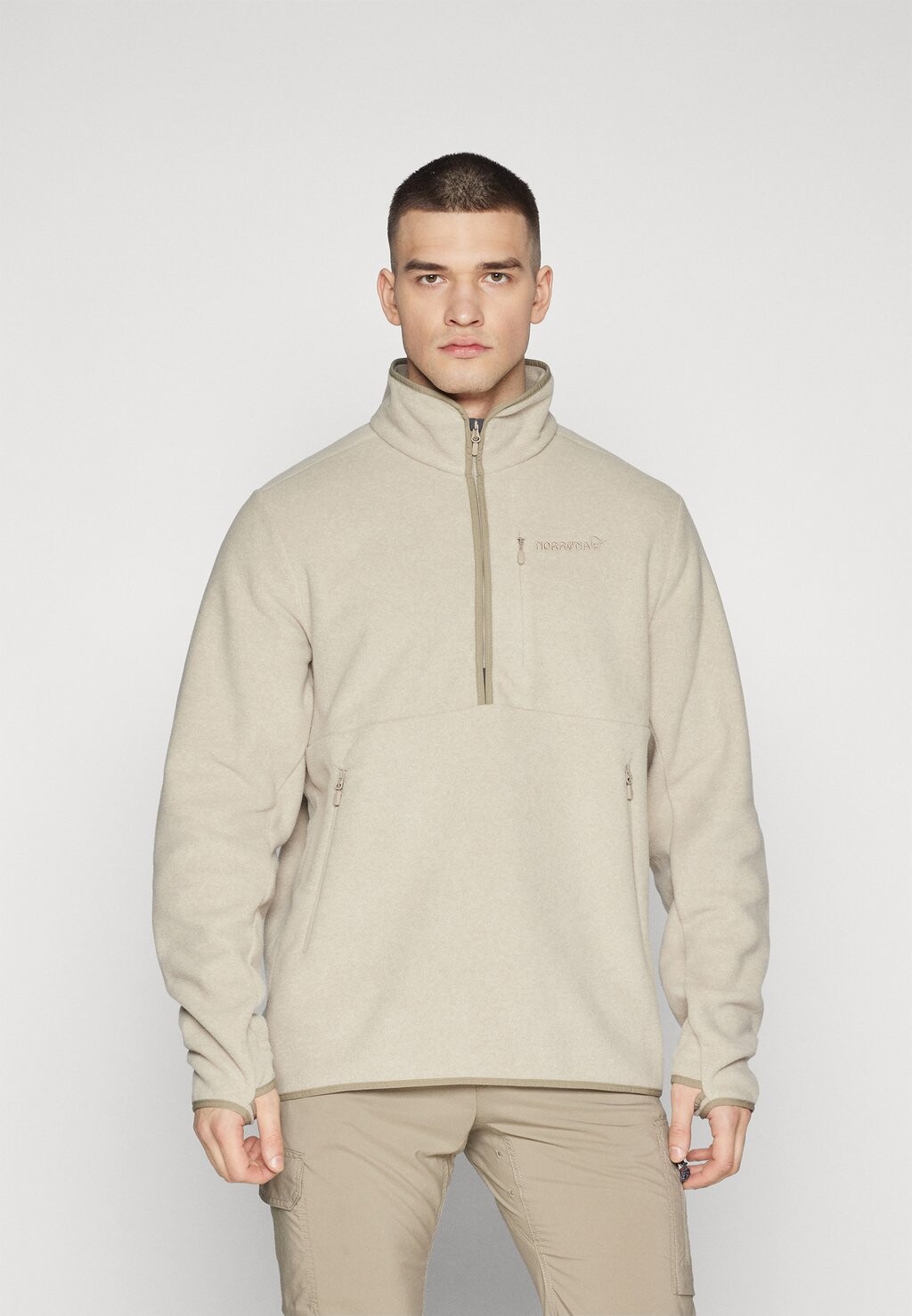 

Флисовый свитер FEMUND WARM HALFZIP UNISEX Norrøna, цвет pure cashmere