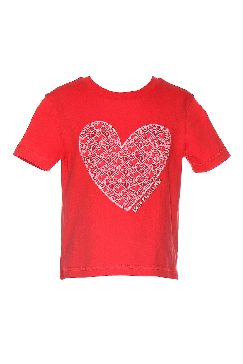 

Футболка с принтом Agatha Ruiz De La Prada, красный