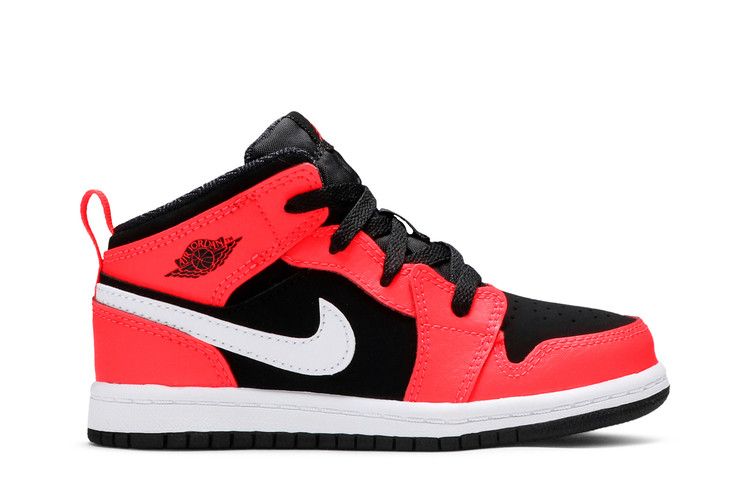 Кроссовки Air Jordan Air Jordan 1 Mid TD 'Infrared 23', красный — фото 2