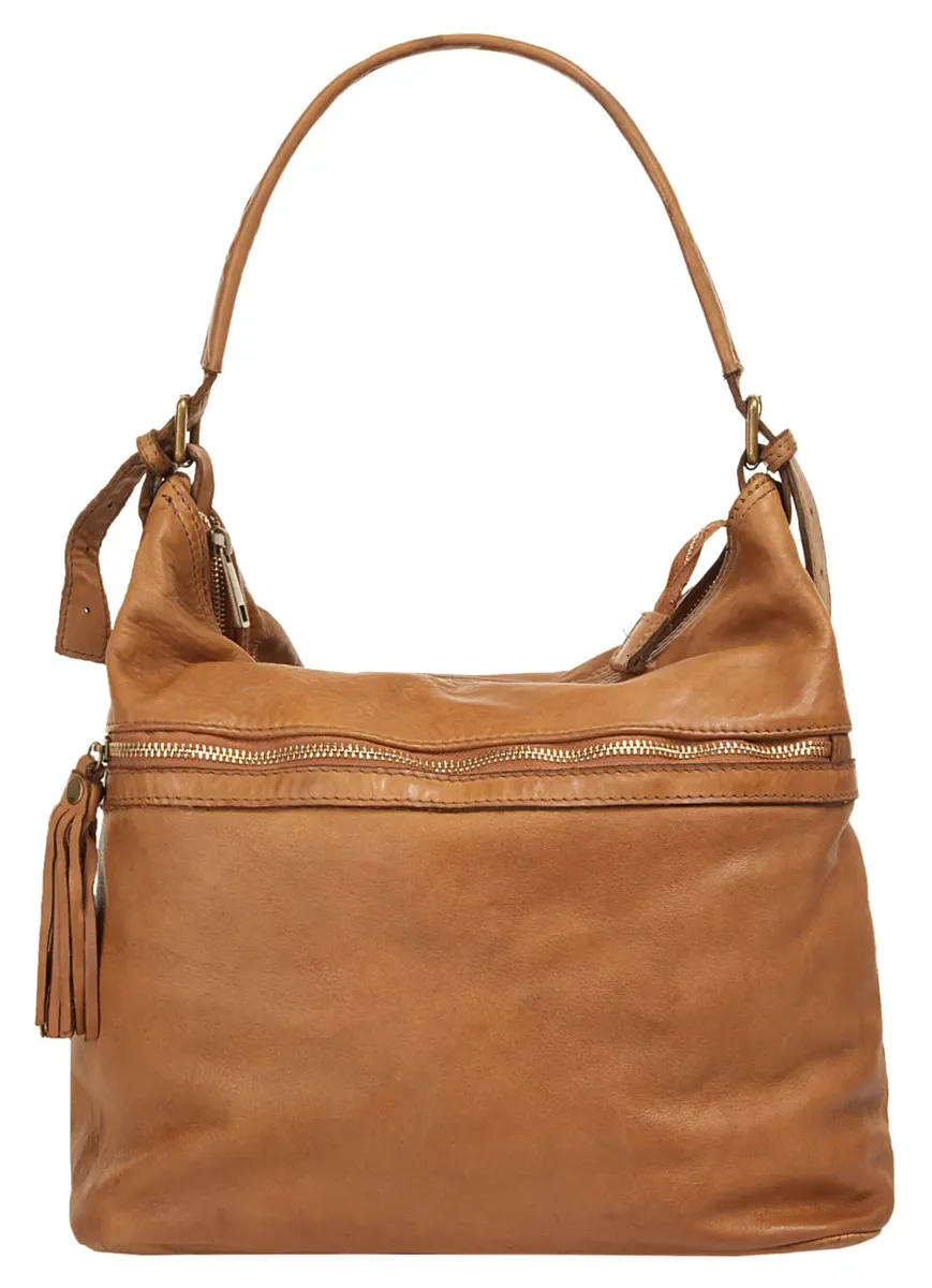 

Шоппер Samantha Look, натуральная кожа, производство Италия, цвет Cognac