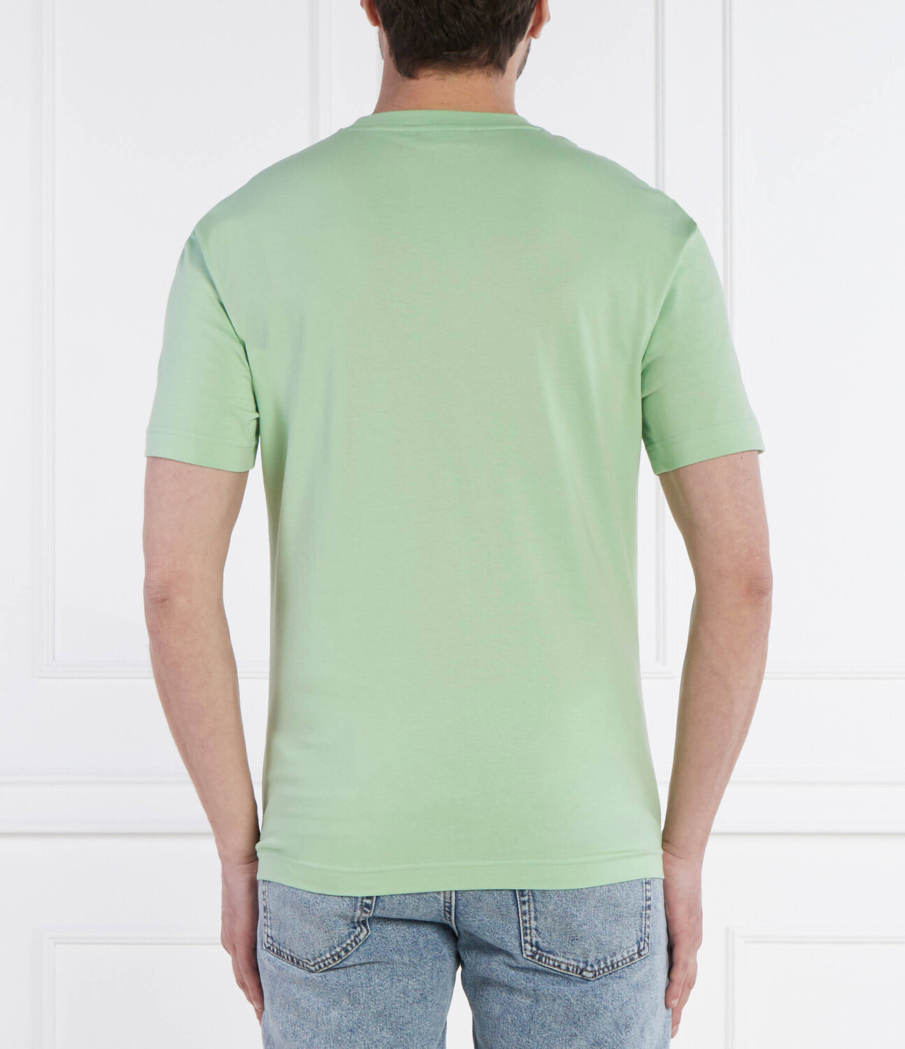 Футболка Calvin Klein Comfort fit, зеленый — фото 4