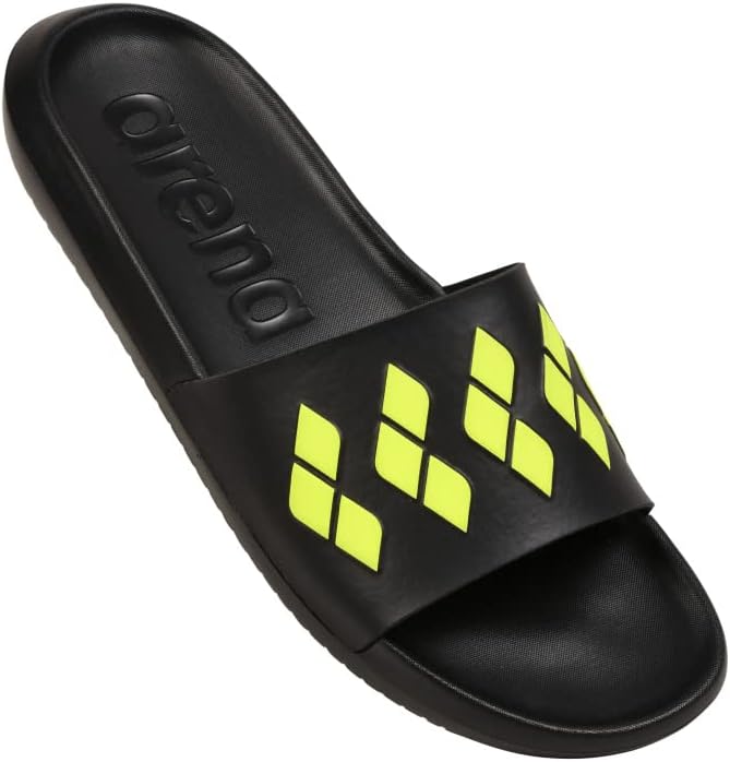 

Мужские шлепанцы ARENA Arena Urban Slide для бассейна, 7 Diamonds Black-lime