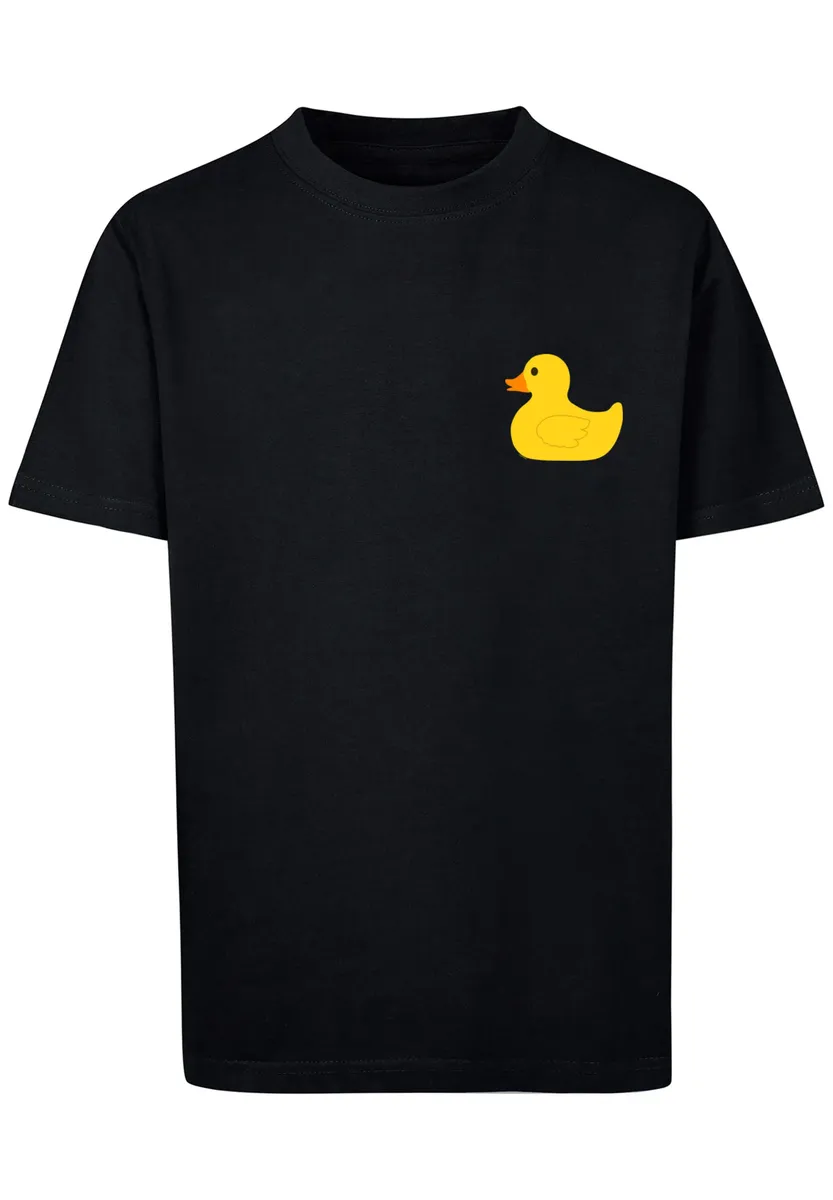 

F4NT4STIC Футболка "Yellow Rubber Duck TEE UNISEX", принт, черный