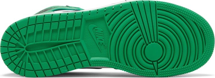Кроссовки Air Jordan 1 Retro High OG GS 'Lucky Green', зеленый — фото 4