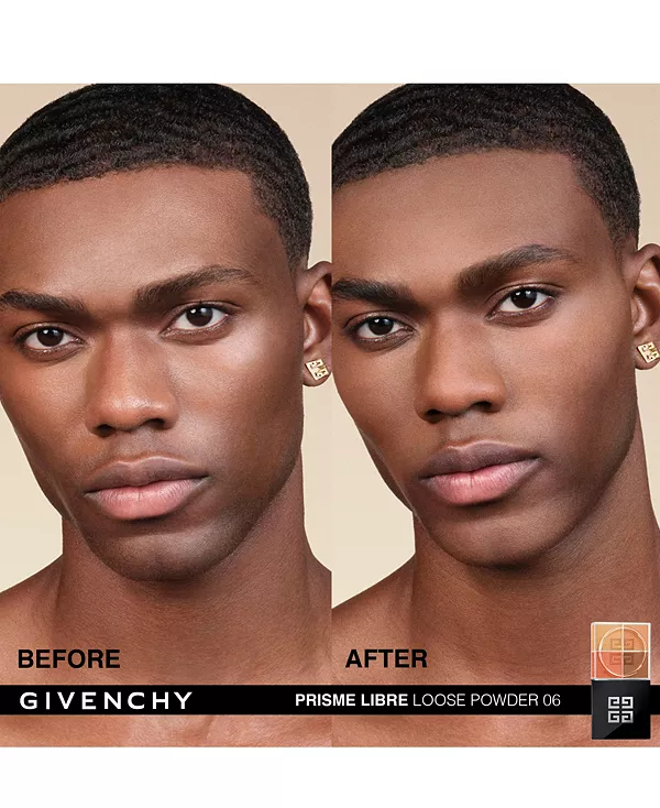 Prisme libre рассыпчатая пудра для подсветки и коррекции цвета Givenchy, 06- organza ambré (for deep complexions) — фото 3